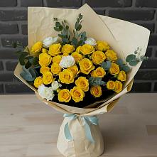 Букет цветов из:  Розы #REPLACE_PRED# Нижний Бестях