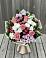 Букет цветов из: Альстромерии, Гвоздики, Розы и Хризантемы в Нижний Бестях