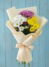 Букет цветов из:  Хризантемы в Нижний Бестях