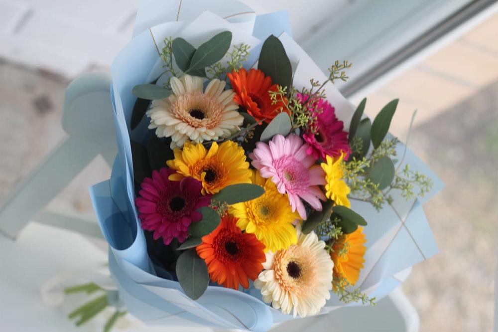 Букет цветов из: Герберы в Нижний Бестях