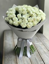 Букет 35 Белых роз в Нижний Бестях
