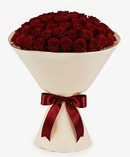 Букет 101 Бордовая роза Блэк Бакарра в Нижний Бестях