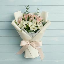 Букет цветов из:  Альстромерии в Нижний Бестях