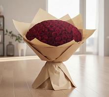 Букет 101 Красная роза #REPLACE_PRED# Нижний Бестях