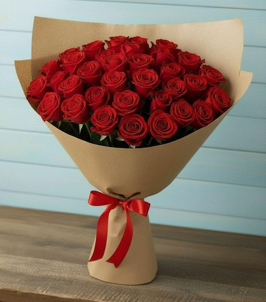 Букет Красные розы Милано в Нижний Бестях