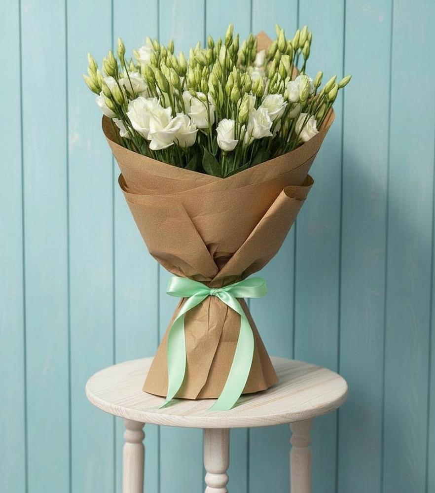 Букет цветов из: Лизиантусы в Нижний Бестях