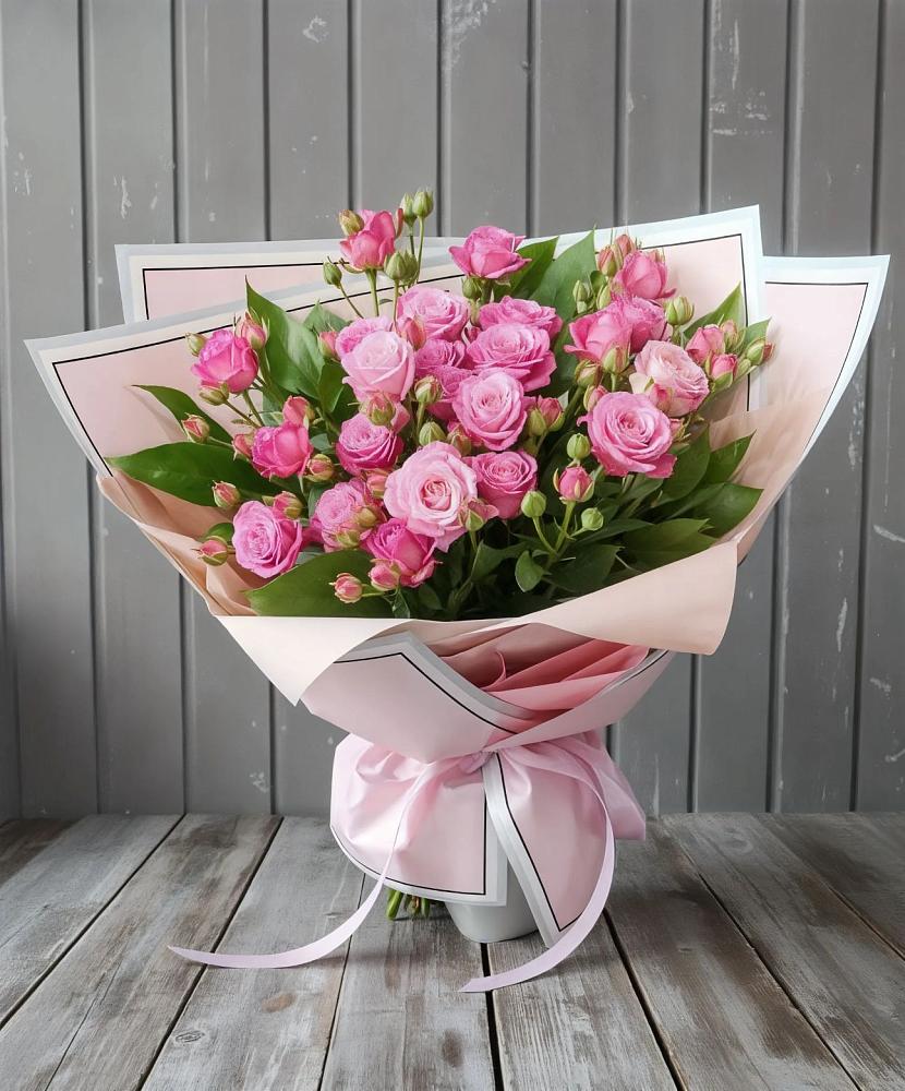 Букет Розовый кустик в Нижний Бестях
