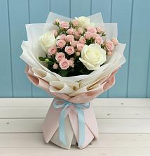 Букет цветов из:  Розы в Нижний Бестях