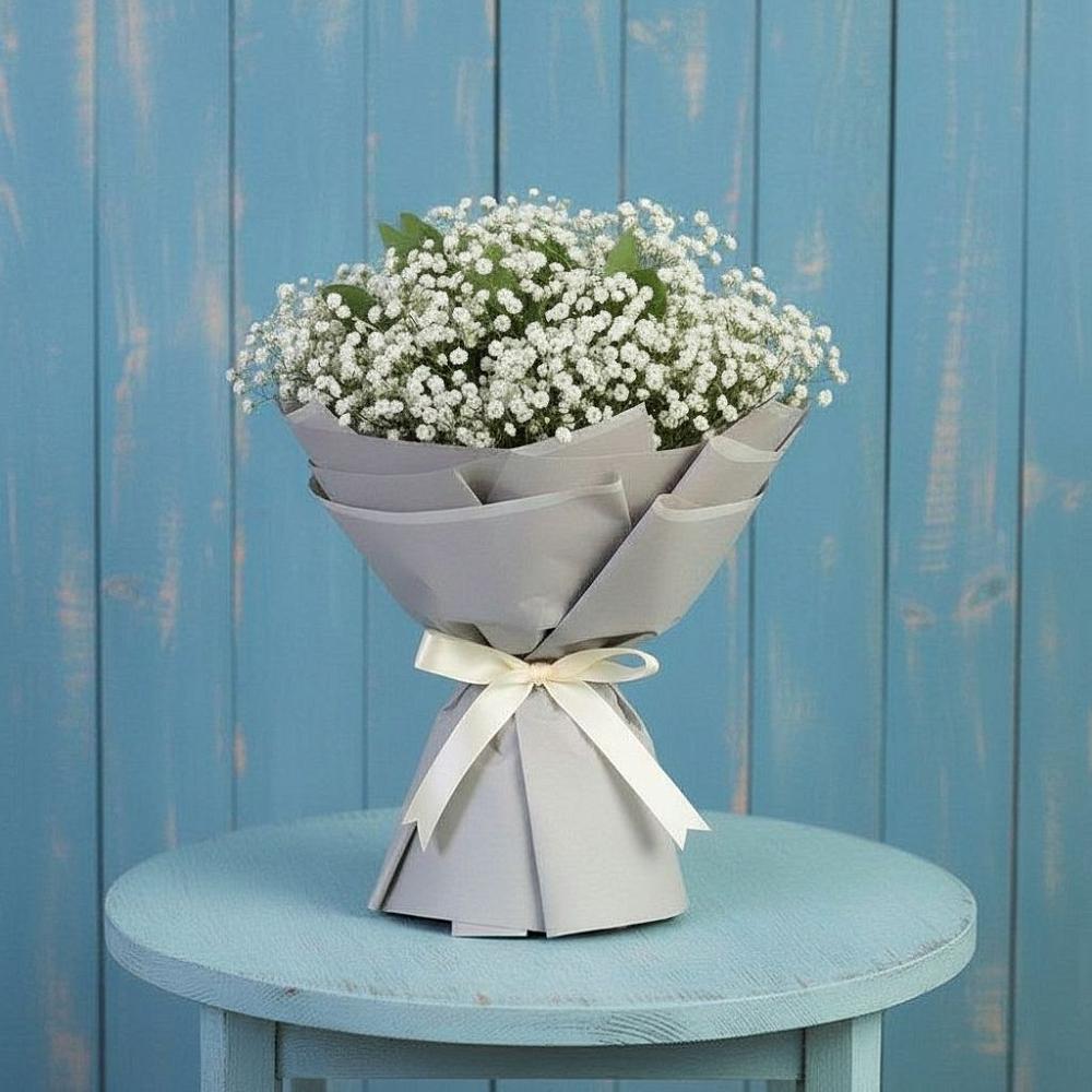 Букет цветов из: Гипсофила в Нижний Бестях