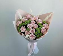 Букет цветов из:  Розы и Хризантемы в Нижний Бестях