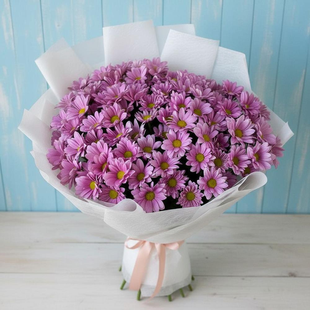 Букет цветов из: Хризантемы в Нижний Бестях