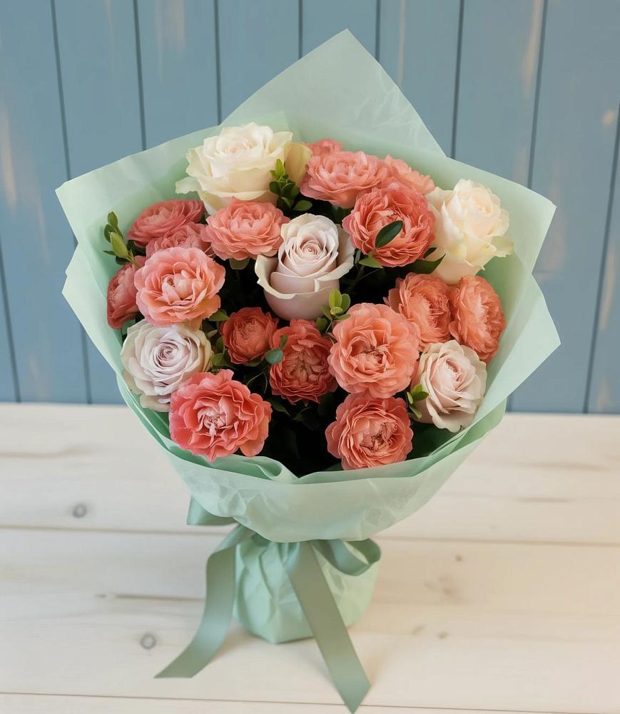 Букет цветов из: Розы в Нижний Бестях