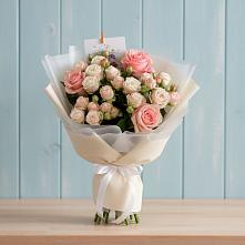 Букет цветов из:  Розы #REPLACE_PRED# Нижний Бестях