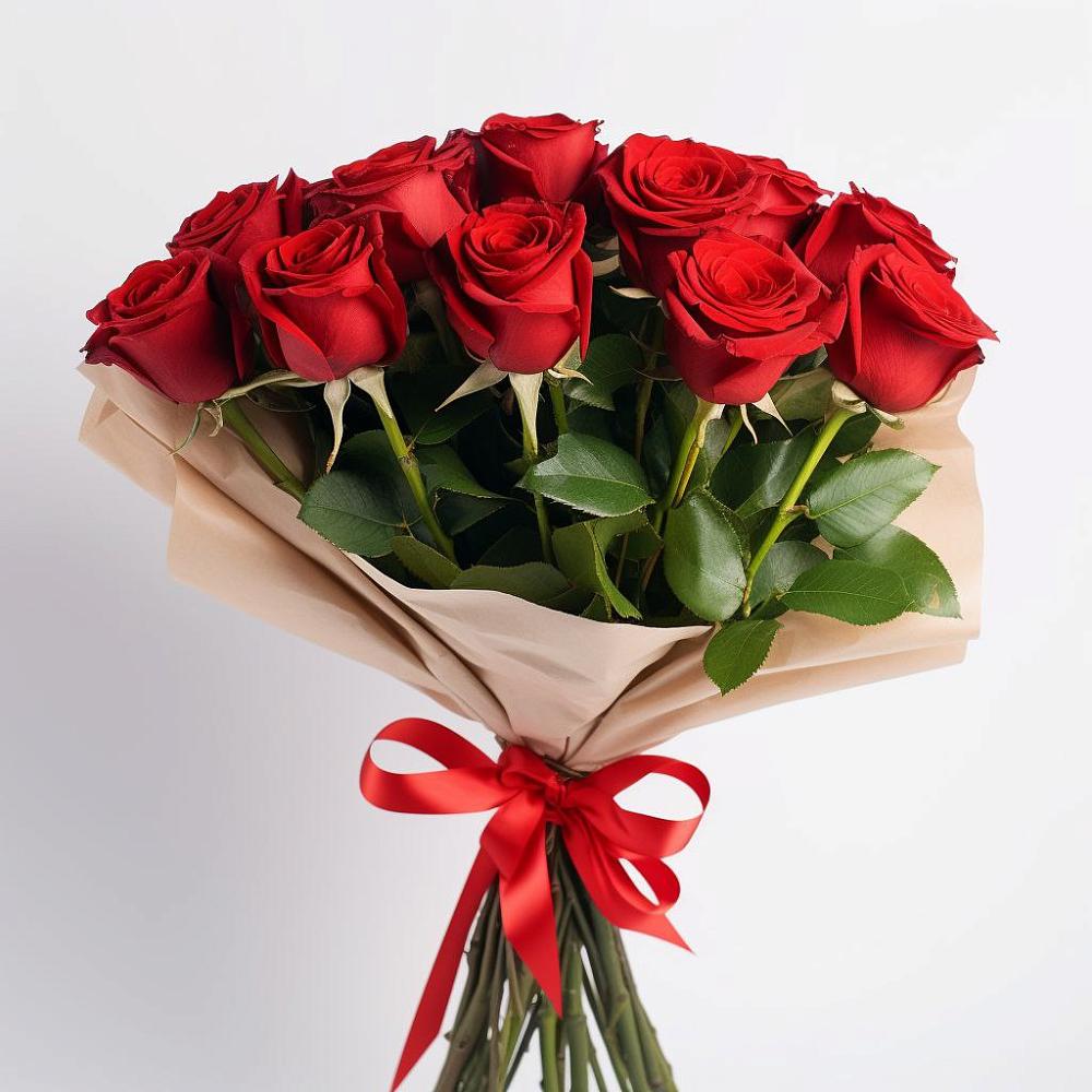 Букет 11 Красных роз Эдлесс Лав в Нижний Бестях