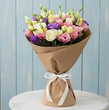 Букет цветов из:  Лизиантусы в Нижний Бестях