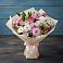 Букет цветов из: Хризантемы, Альстромерии и Розы в Нижний Бестях